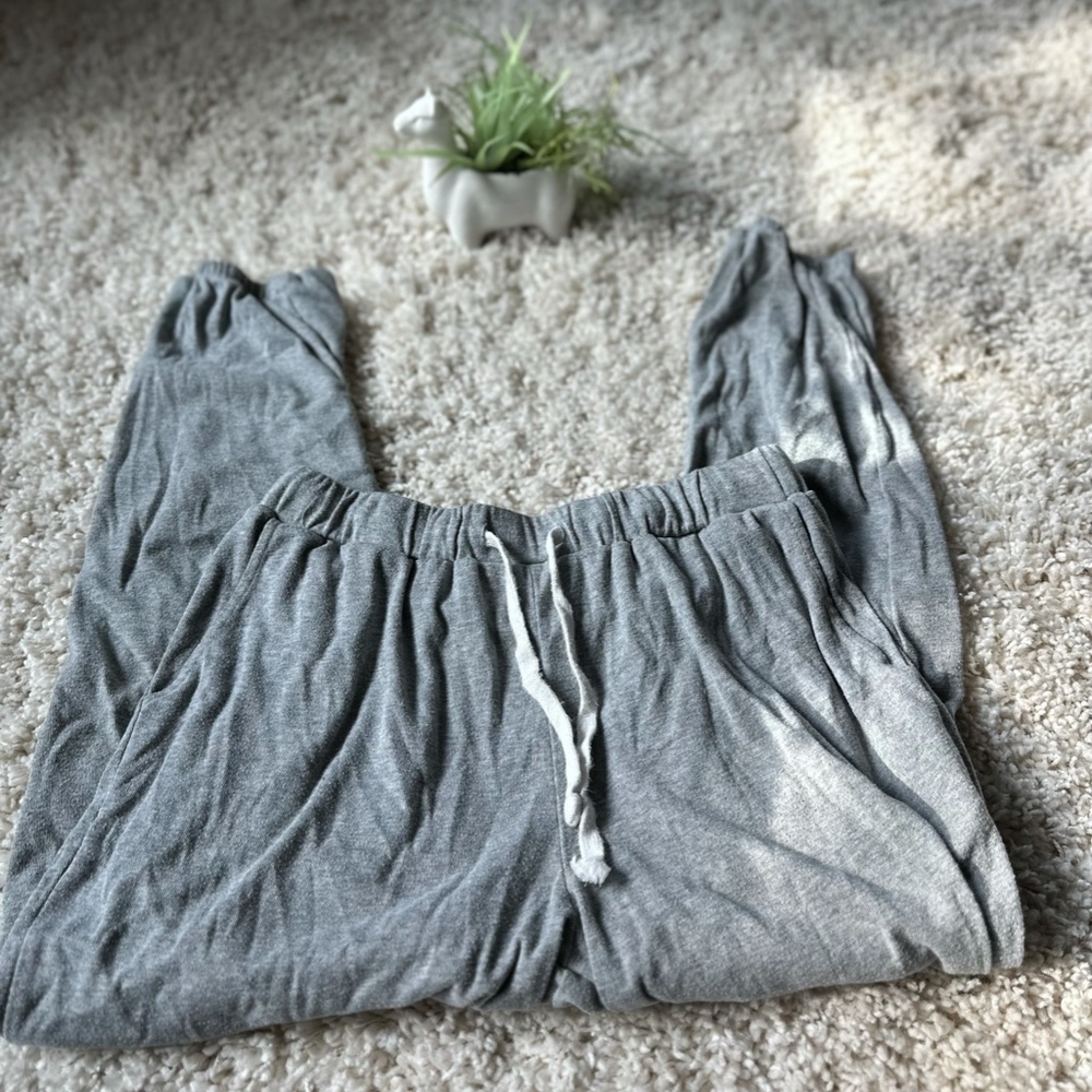 Leo Rosi Light Grey Drawstring Lazy Loungey Loung… - image 4